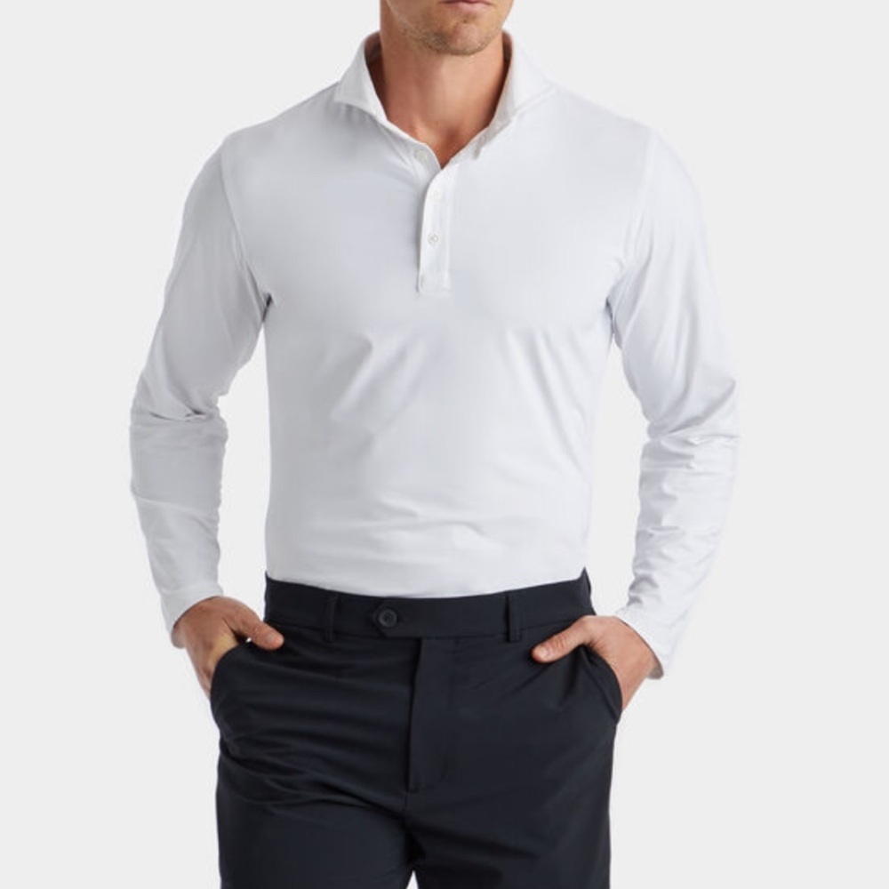 G/FORE LONG SLEEVE ICE NYLON MODERN SPREAD COLLAR SUN SHIRT size xxl